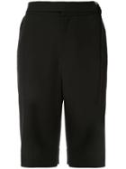 Georgia Alice Belted Boy Shorts - Black