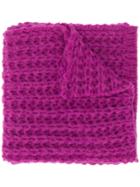 Roberto Collina Chunky Knit Scarf - Pink
