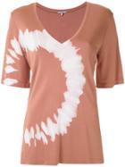 Alcaçuz Martineli Tie-dye Blouse - Pink