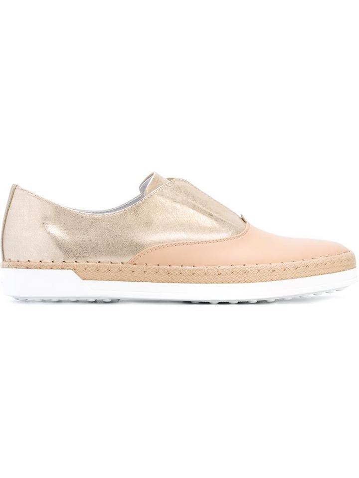 Tod's Two-tone Slip-on Sneakers