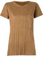 Uma Raquel Davidowicz 'alvo' T-shirt, Women's, Size: Pp, Brown, Polyester/spandex/elastane