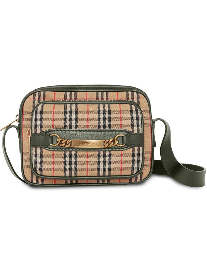 Burberry The 1983 Check Link Camera Bag - Yellow & Orange