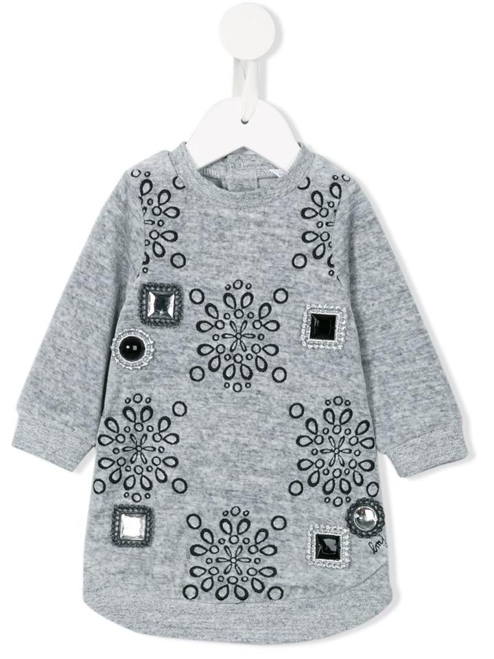 Little Marc Jacobs Embellished Sweatshirt Dress, Toddler Girl's, Size: 24 Mth