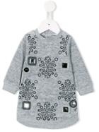 Little Marc Jacobs Embellished Sweatshirt Dress, Toddler Girl's, Size: 24 Mth