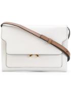 Marni - Trunk Satchel - Women - Calf Leather - One Size, Grey, Calf Leather