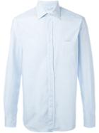 Aspesi Classic Shirt, Men's, Size: 44, Blue, Cotton