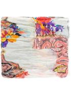 Etro Mixed Floral And Paisley Print Scarf - Multicolour
