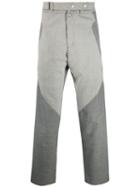 Kiko Kostadinov Rope Check Rex Trousers - White