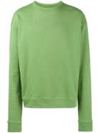 The Elder Statesman Washed Sweatshirt - Green