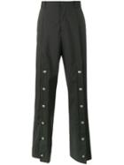 Y / Project - Button Front Suit Trousers - Men - Cotton/wool - S, Grey, Cotton/wool