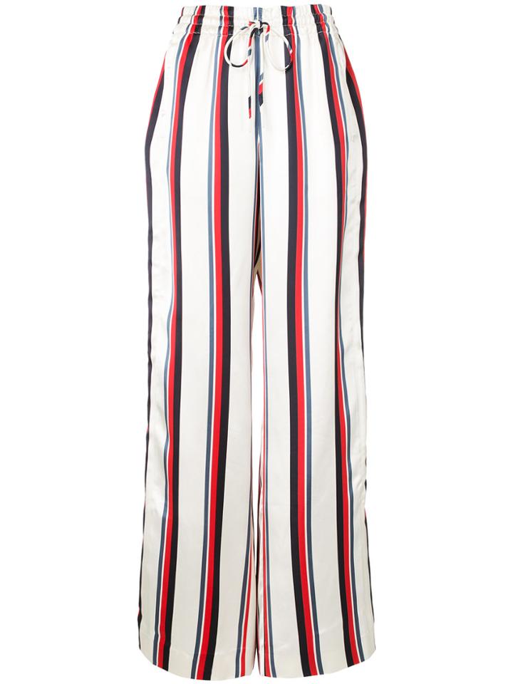 Monse Striped Relaxed Pants - White