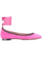 Tabitha Simmons Daria Ballerinas - Pink & Purple