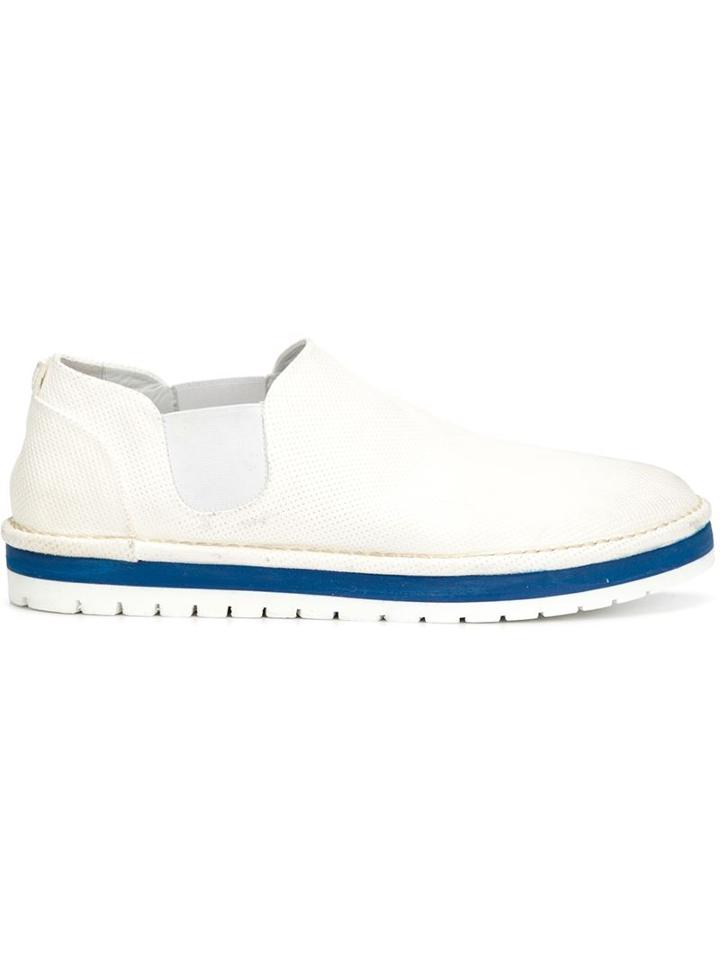 Marsèll Loafer Shoes, Women's, Size: 39, White, Leather/rubber