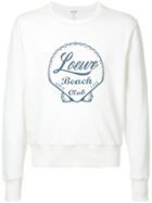 Loewe Logo Sweatshirt - White