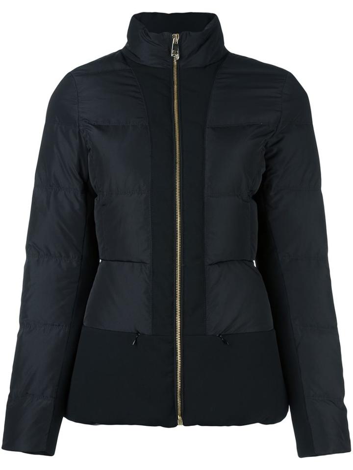 Versace Collection Padded Jacket, Women's, Size: 40, Black, Cotton/feather Down/polyester/wool