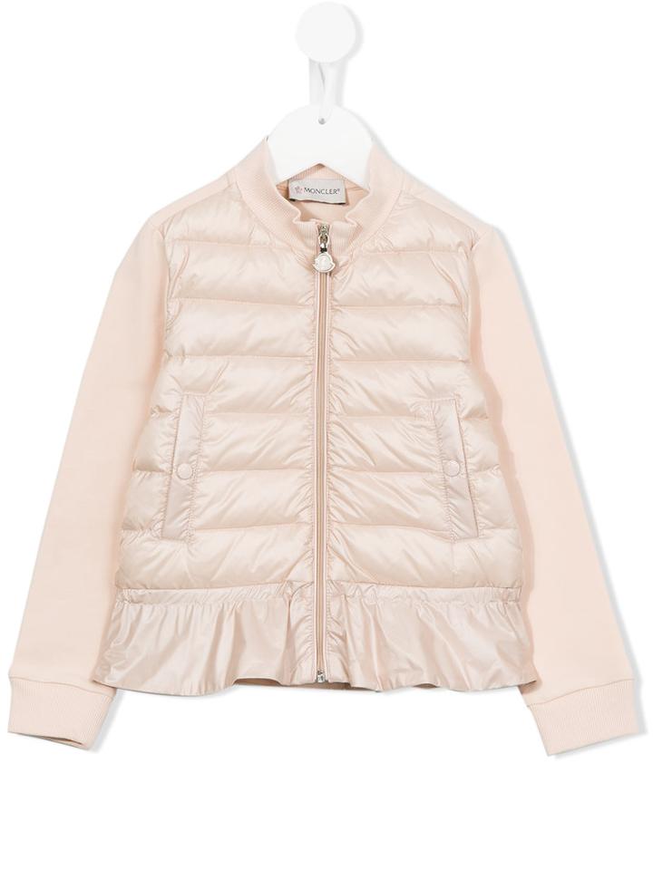 Moncler Kids Padded Jacket, Girl's, Size: 12 Yrs, Pink/purple