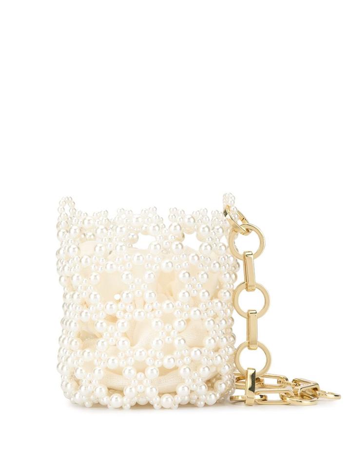 0711 Sasha Bucket Bag - White