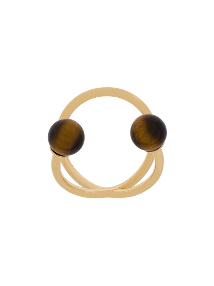 Astley Clarke Tiger Eyes Yves Ring - Yellow & Orange