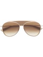 Christian Roth Eyewear Funker Sunglasses - Gold