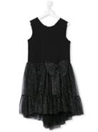 Loredana Bow Dress, Girl's, Size: 10 Yrs, Black
