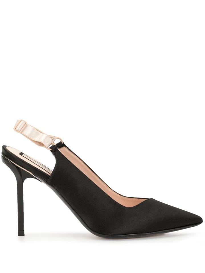Nº21 Sling Back Stiletto Pumps - Black