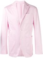 Dsquared2 - Long-sleeved Classic Blazer - Men - Cotton - 48, Pink/purple, Cotton
