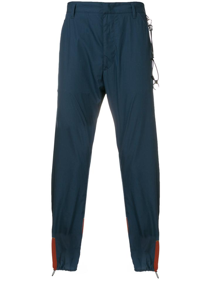 Prada Techno Trousers - Blue