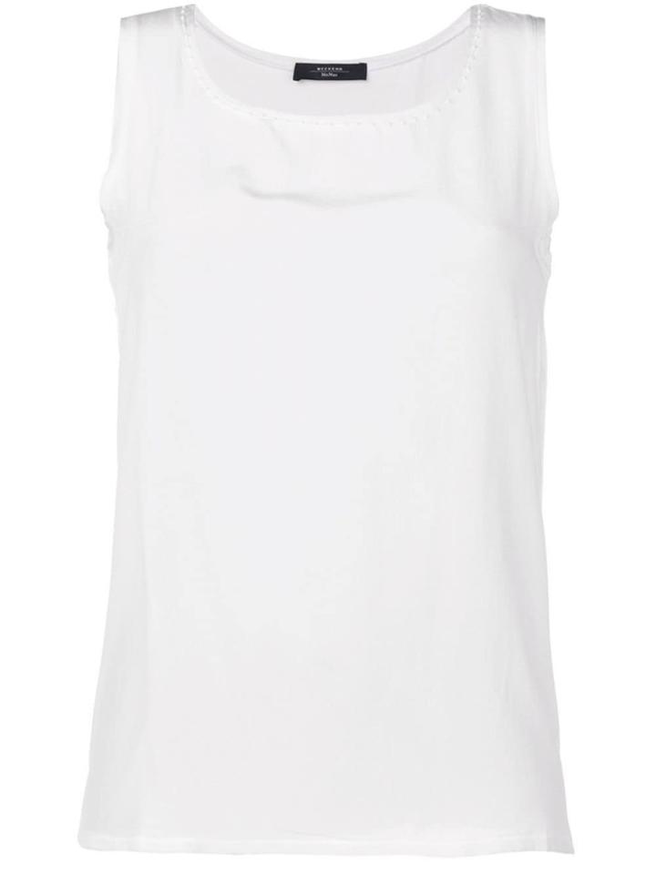 Weekend Max Mara Livorno Tank Top - White