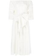 Tome Off-the-shoulder Dress - Neutrals