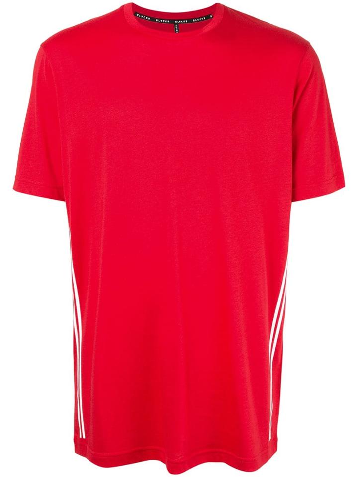 Blackbarrett Side Stripes T-shirt - Red
