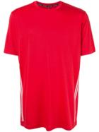 Blackbarrett Side Stripes T-shirt - Red