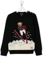 Ralph Lauren Kids Snow Polo Jumper - Black