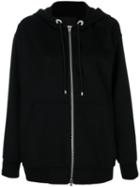 Alexander Wang - Oversized Hoodie - Women - Polyester/viscose/wool - M, Black, Polyester/viscose/wool