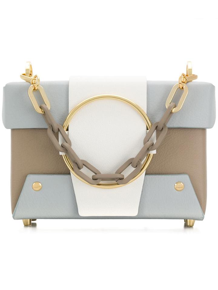 Yuzefi Large Ring Mini Tote Bag - Neutrals