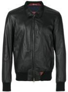 Stewart Classic Bomber Jacket - Black