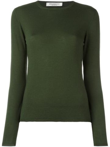 Edamame London 'michelle' Jumper, Women's, Size: 3, Green, Virgin Wool
