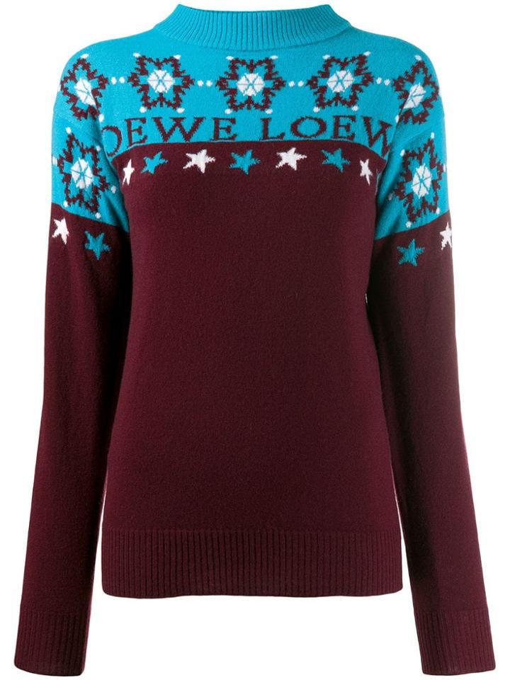Loewe Logo Jumper - Red