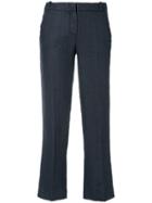 Kiltie Classic Cropped Trousers - Blue