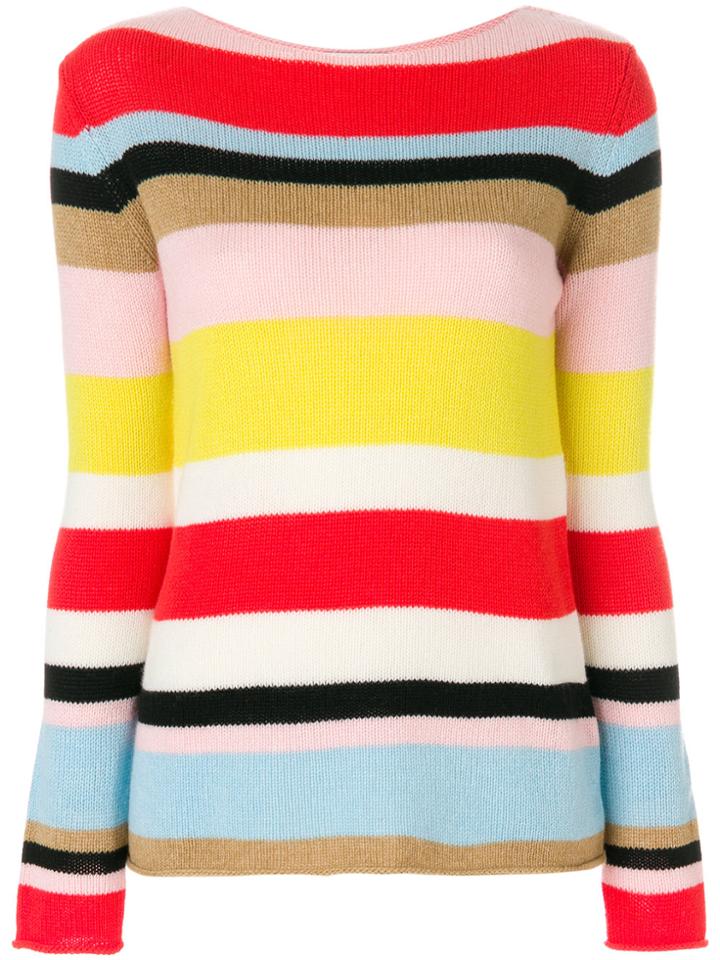 Etro Striped Fitted Sweater - Multicolour
