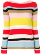 Etro Striped Fitted Sweater - Multicolour