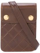 Chanel Vintage Small Quilted Pouch - Brown