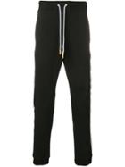 Versace Jeans Logo Panel Track Pants - Black