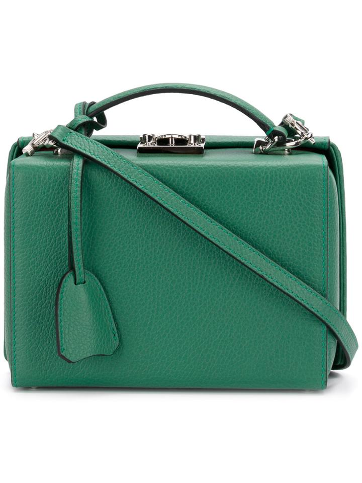 Mark Cross Mini Briefcase Bag - Green