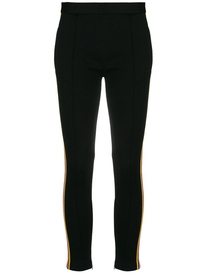 Miu Miu Side Stripe Leggings - Black