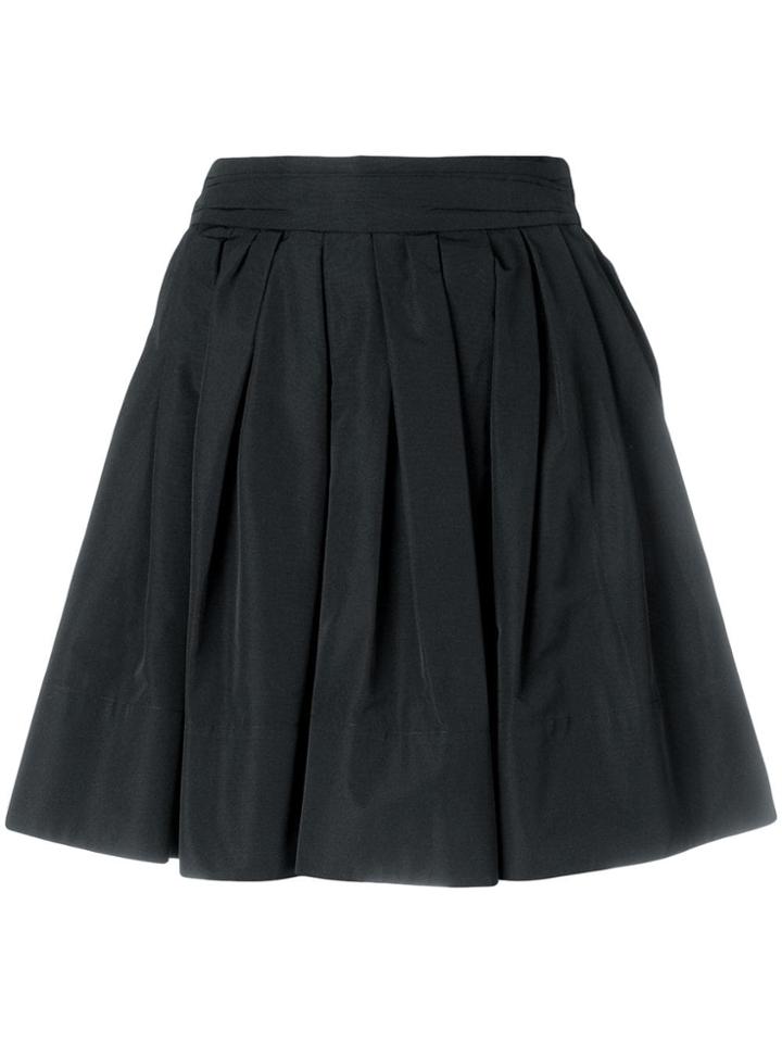 Valentino Pleated Skirt - Black