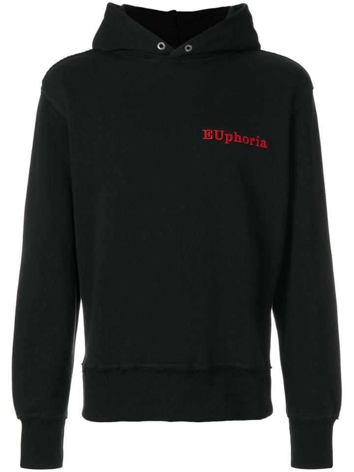 Misbhv Embroidered Hoodie - Black