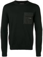 Prada Pocket Detail Sweater - Black