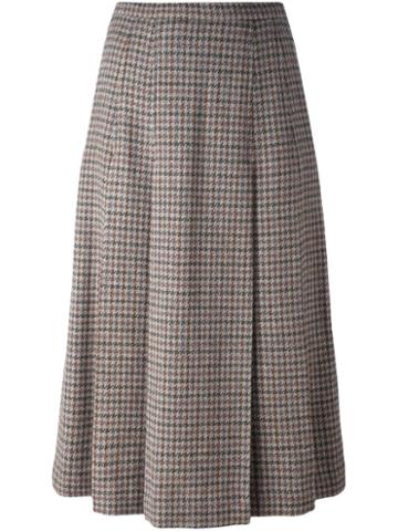 Burberry Vintage Pleated Skirt