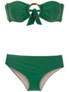 Adriana Degreas Italia Sleeveless Bikini Set - Green