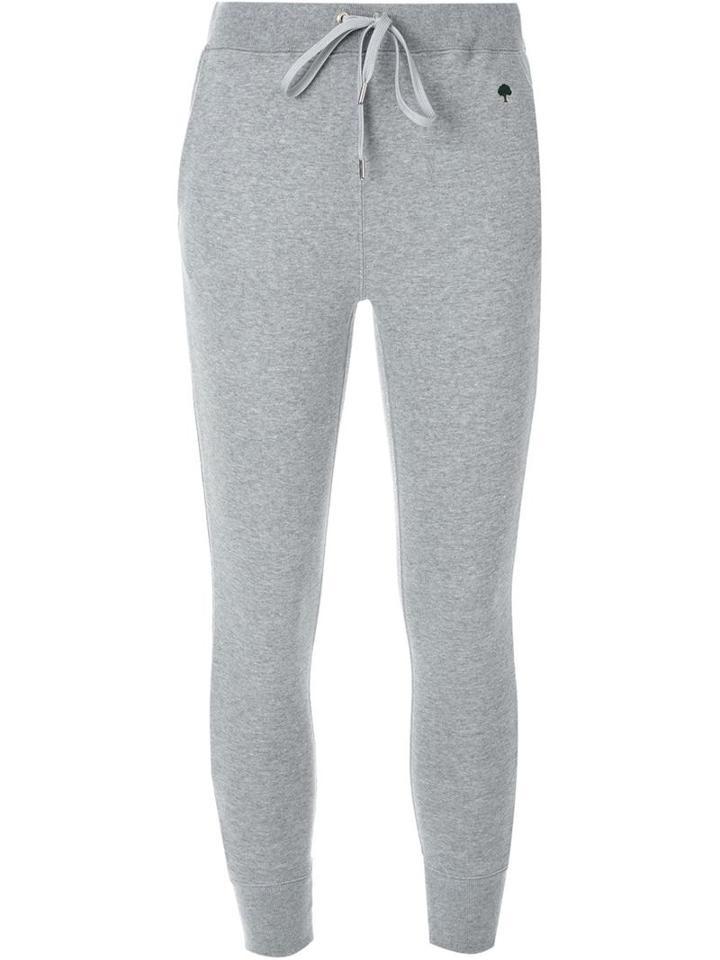 Cityshop Logo Track Pants, Women's, Size: 38, Grey, Cotton